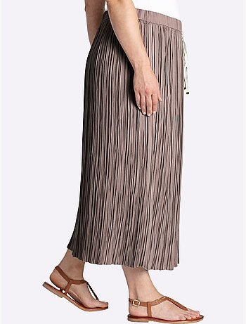 Jupe Estivale Effet Froissé Tendance - Taille Standard - Sheego