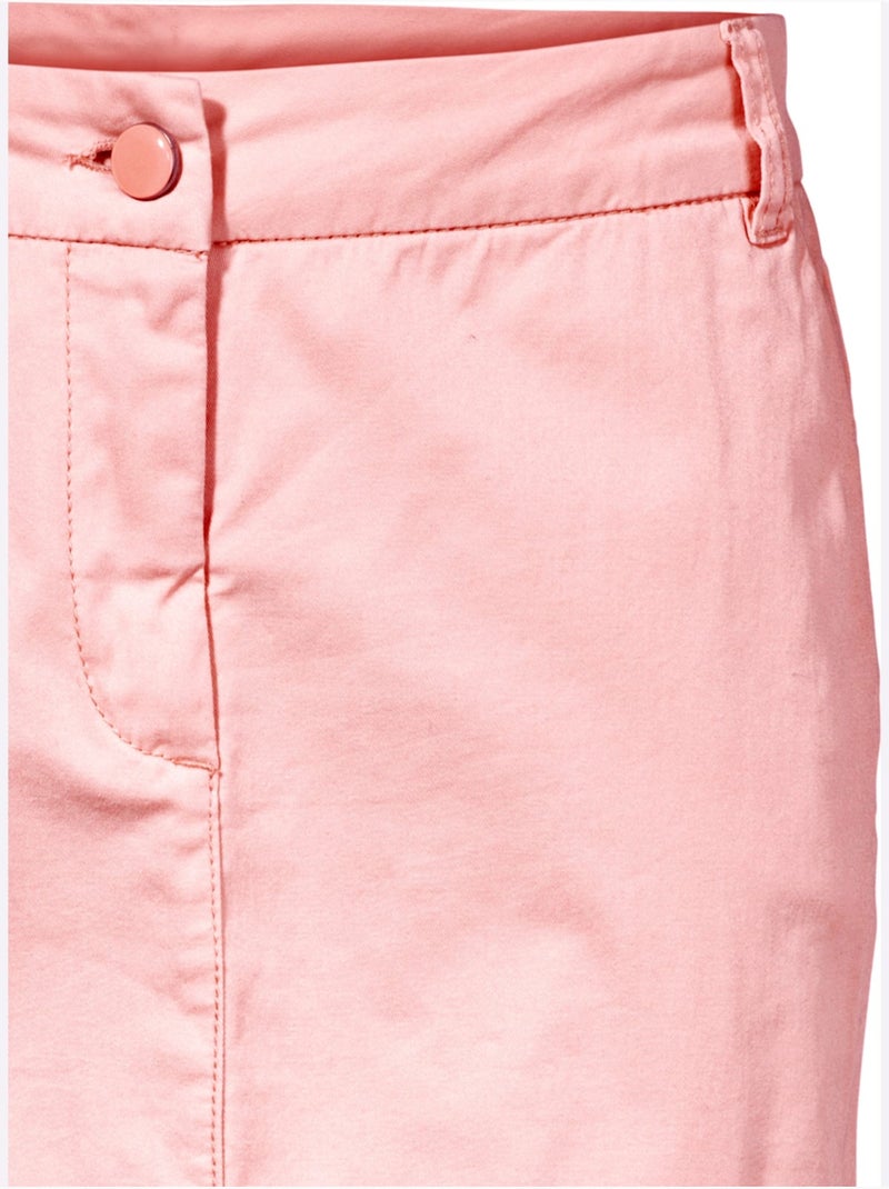 Jupe Estivale Facile à Associer En été - Taille Standard - Helline Rose - Kiabi