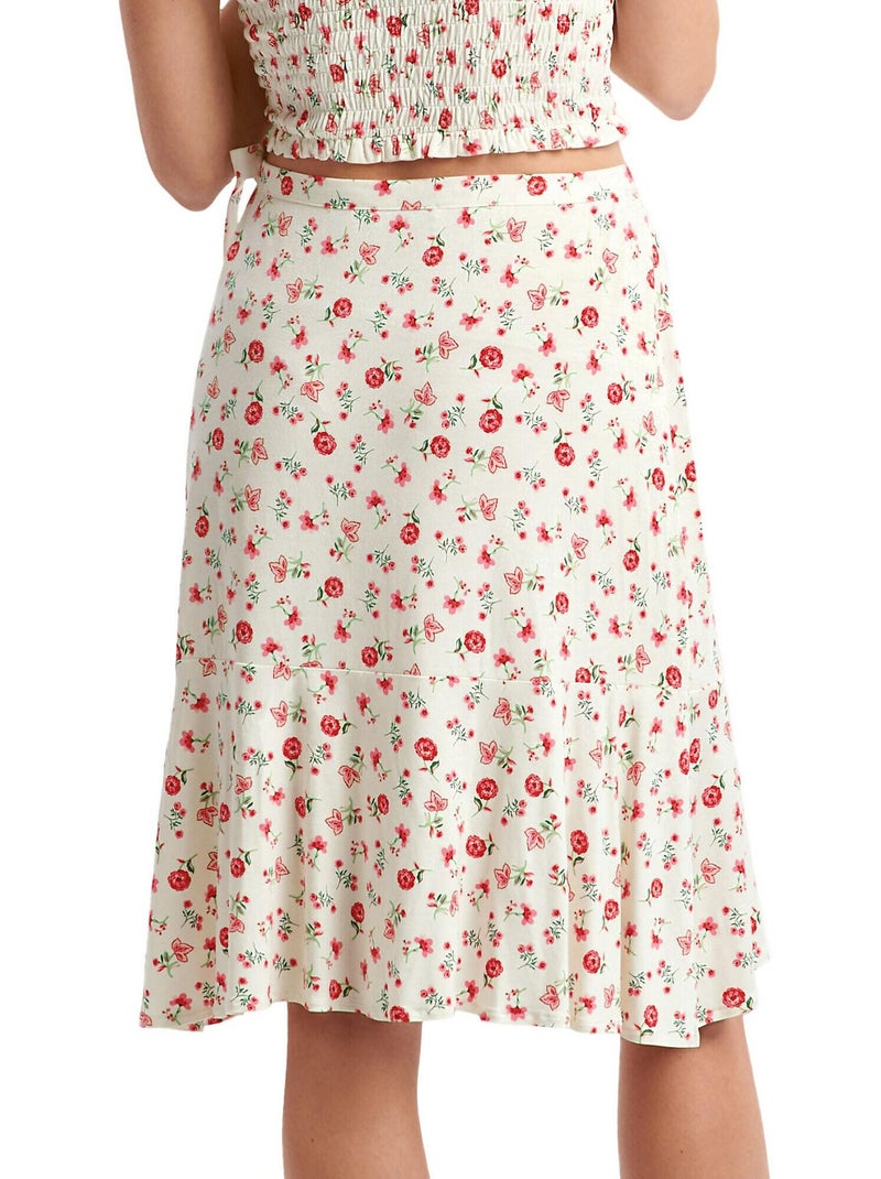 Jupe estivale Java Ecru - Kiabi