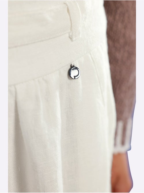 Jupe Estivale Pur Lin - Taille Standard - Helline - Kiabi