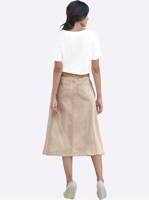 Jupe Estivale Qualité Coton - Taille Standard - Witt - Kiabi