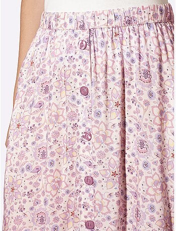 Jupe estivale qualité tissée - taille standard - helline
