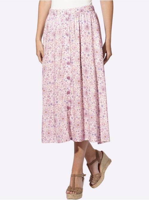 Jupe Estivale Qualité Tissée - Taille Standard - Helline - Kiabi