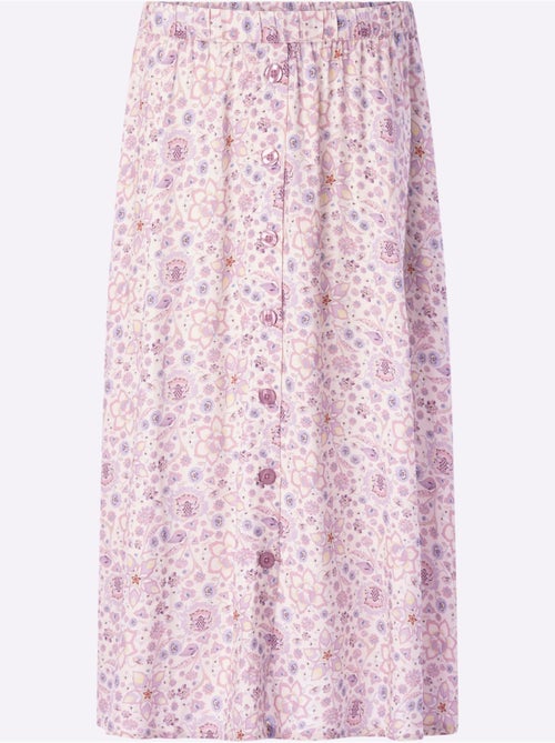 Jupe Estivale Qualité Tissée - Taille Standard - Helline - Kiabi