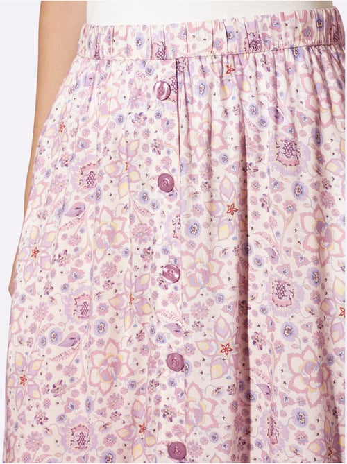 Jupe Estivale Qualité Tissée - Taille Standard - Helline - Kiabi
