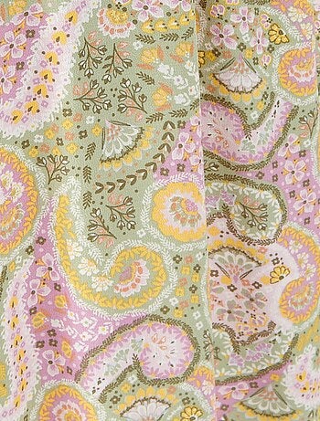 Jupe évasée boutonnée - Damart