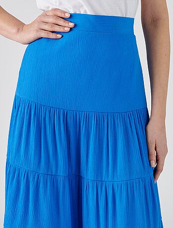 Jupe évasée crépon - Damart