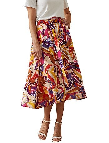 Jupe évasée élastiquée - DAXON