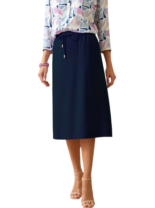 Jupe évasée élastiquée - Kiabi