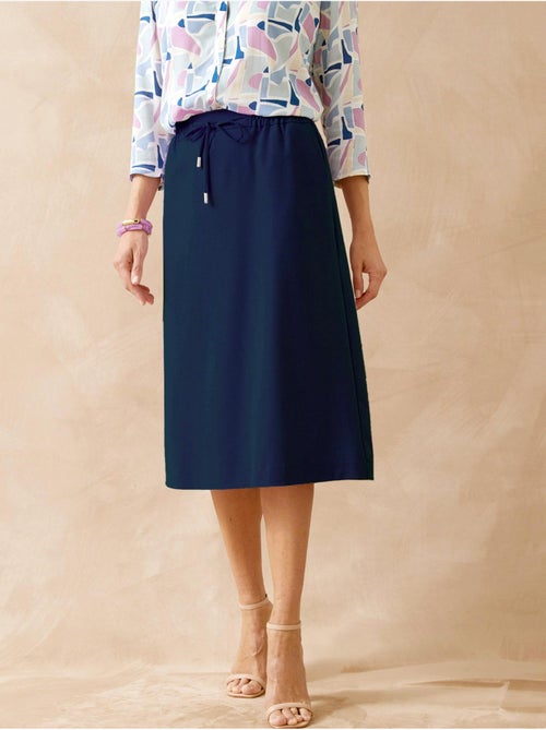 Jupe évasée élastiquée - Kiabi