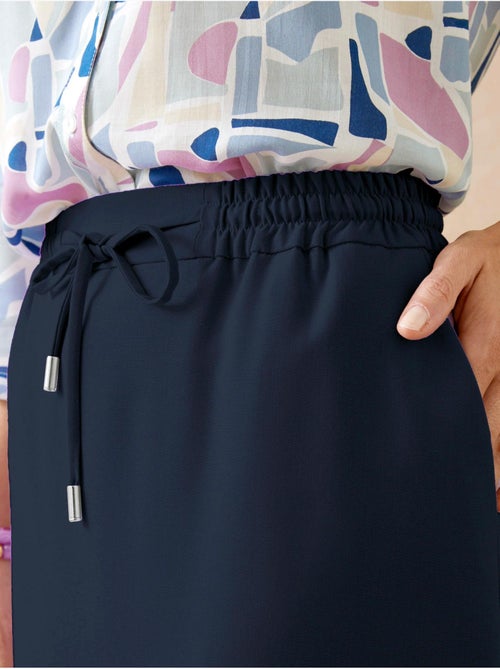 Jupe évasée élastiquée - Kiabi