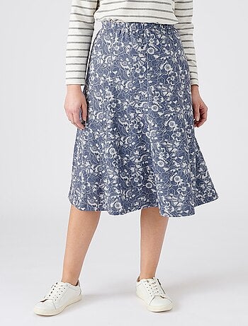 Jupe évasée en maille chaude - Damart