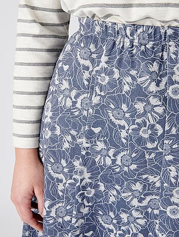 Jupe évasée en maille chaude - Damart