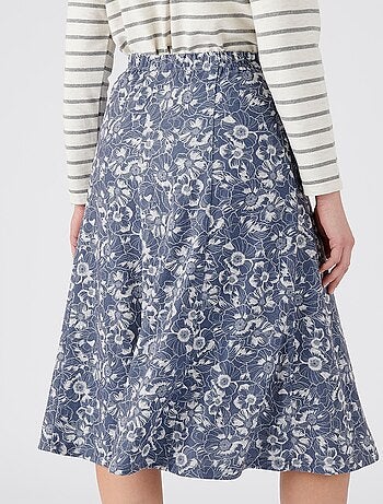 Jupe évasée en maille chaude - Damart