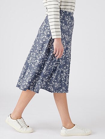 Jupe évasée en maille chaude - Damart