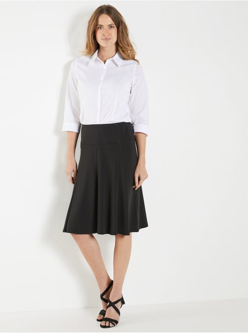 Jupe évasée entièrement élastiquée - DAXON - Kiabi