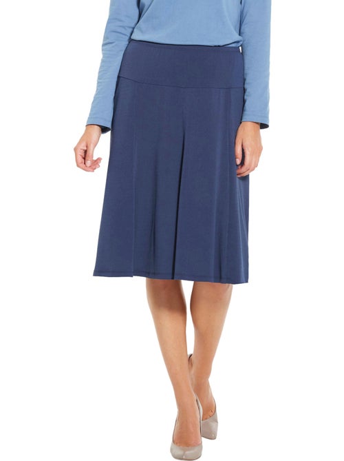 Jupe évasée entièrement élastiquée - Kiabi