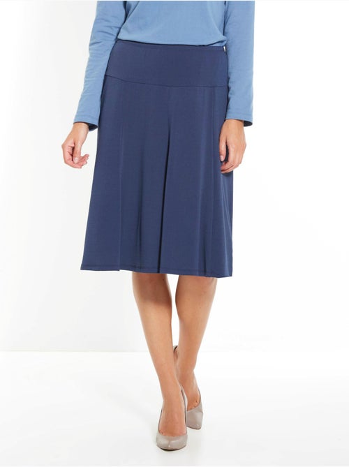 Jupe évasée entièrement élastiquée - Kiabi