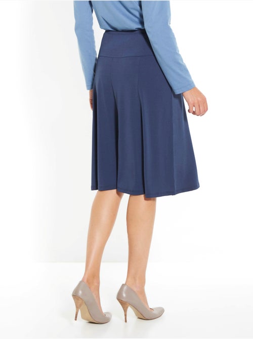 Jupe évasée entièrement élastiquée - Kiabi