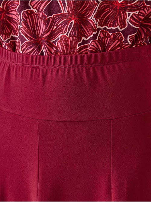 Jupe évasée entièrement élastiquée - Kiabi