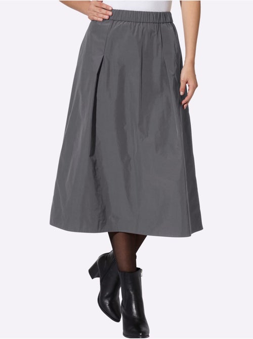 Jupe évasée plis élégants - taille standard - helline - Kiabi Jupe évasée plis élégants - taille standard - helline - Kiabi