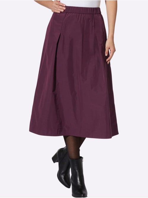 Jupe évasée plis élégants - taille standard - helline - Kiabi Jupe évasée plis élégants - taille standard - helline - Kiabi