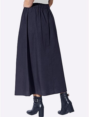 Jupe évasée qualité tissée - taille standard - helline