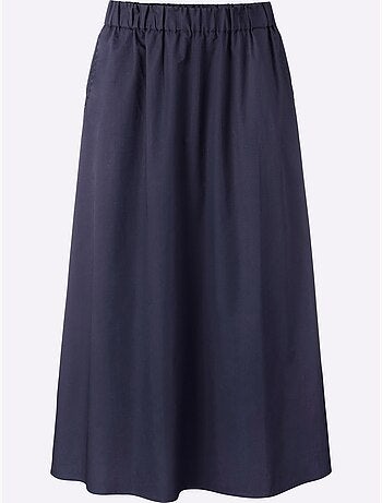 Jupe évasée qualité tissée - taille standard - helline