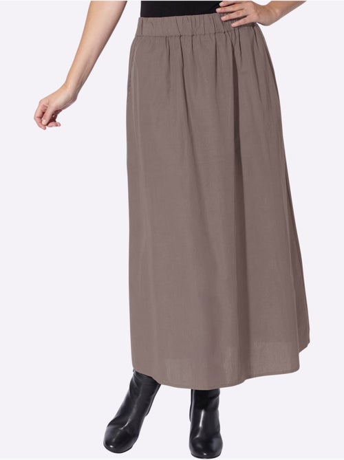 Jupe évasée Qualité Tissée - Taille Standard - Helline - Kiabi Jupe évasée Qualité Tissée - Taille Standard - Helline - Kiabi