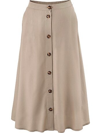 Jupe évasée Qualité Viscose Douce - Taille Standard - Moda Vilona