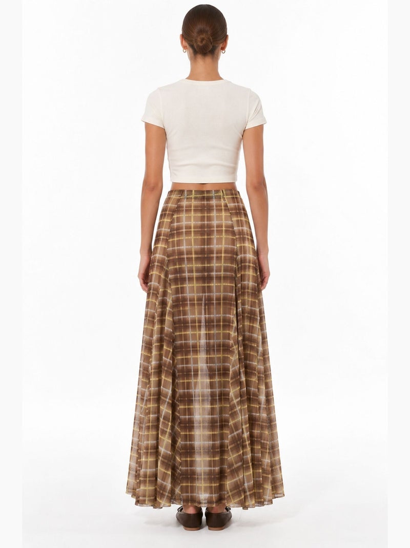 Jupe femme busem Marron - Kiabi