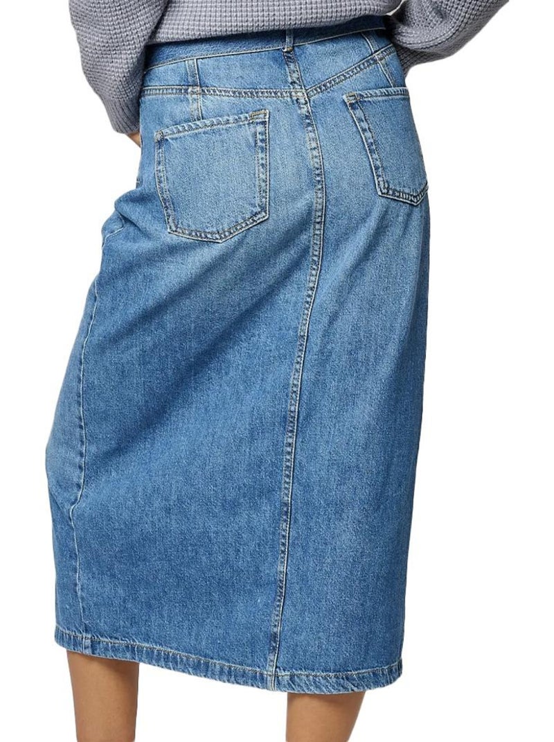 Jupe Femme Kaporal Bleu denim - Kiabi