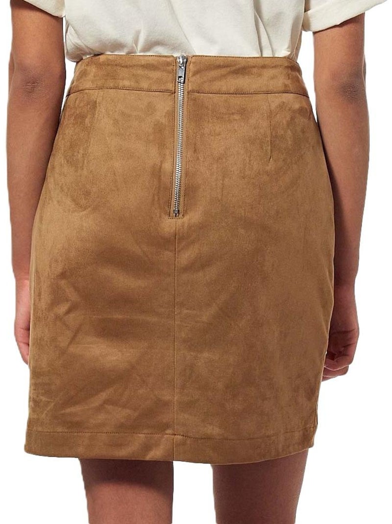 Jupe femme kaporal Marron cappuccino - Kiabi