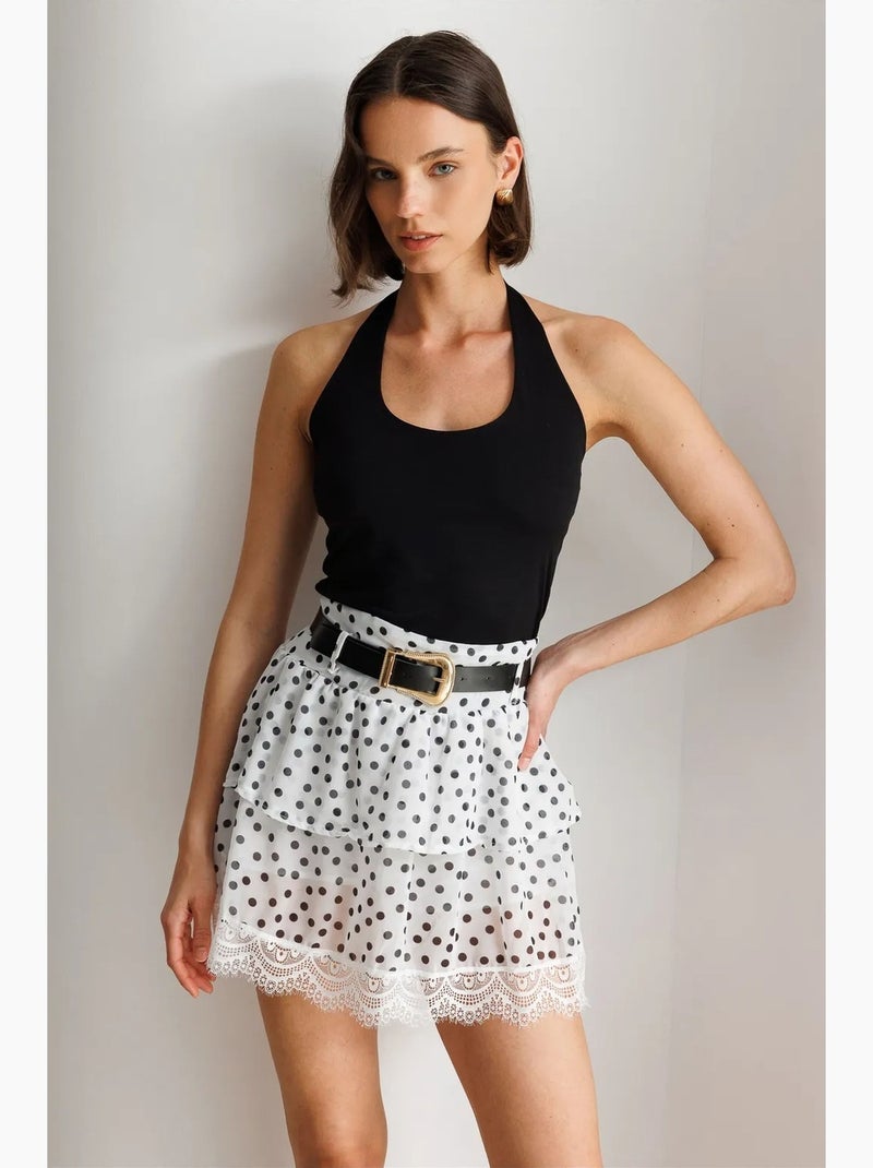 Jupe femme mixray Blanc cassé - Kiabi