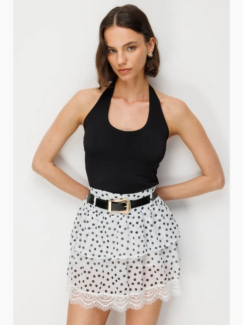 Jupe femme mixray Blanc cassé - Kiabi