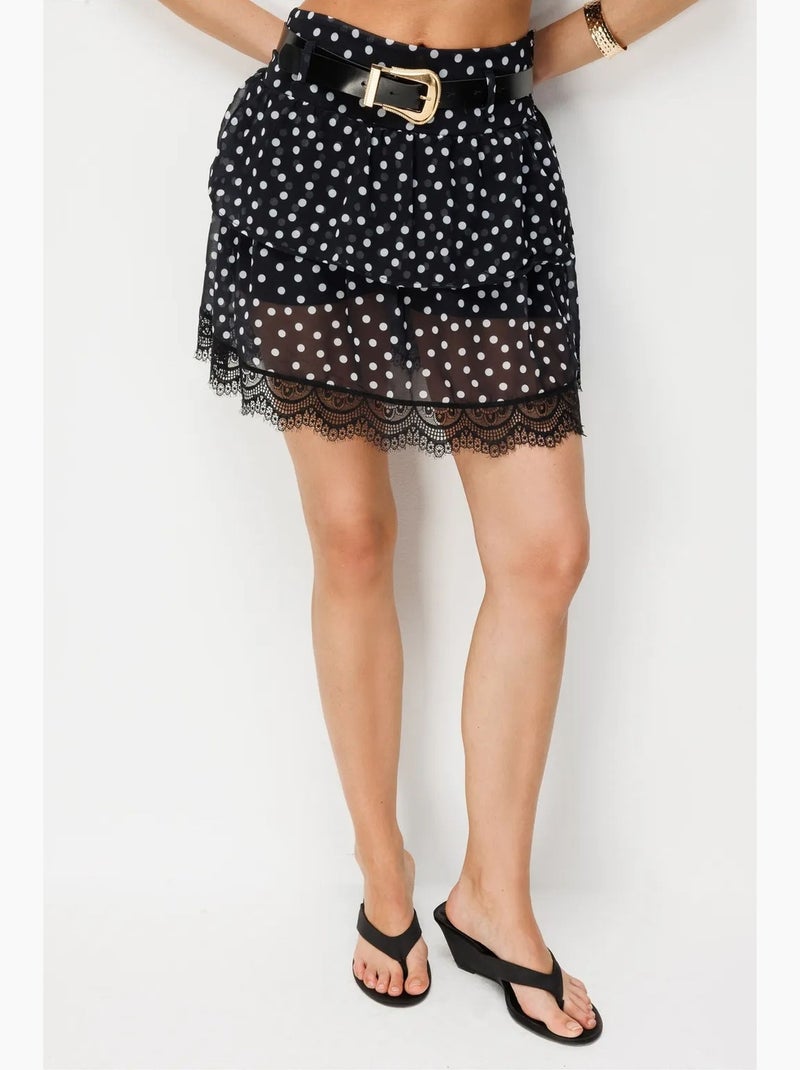 Jupe femme mixray Noir - Kiabi