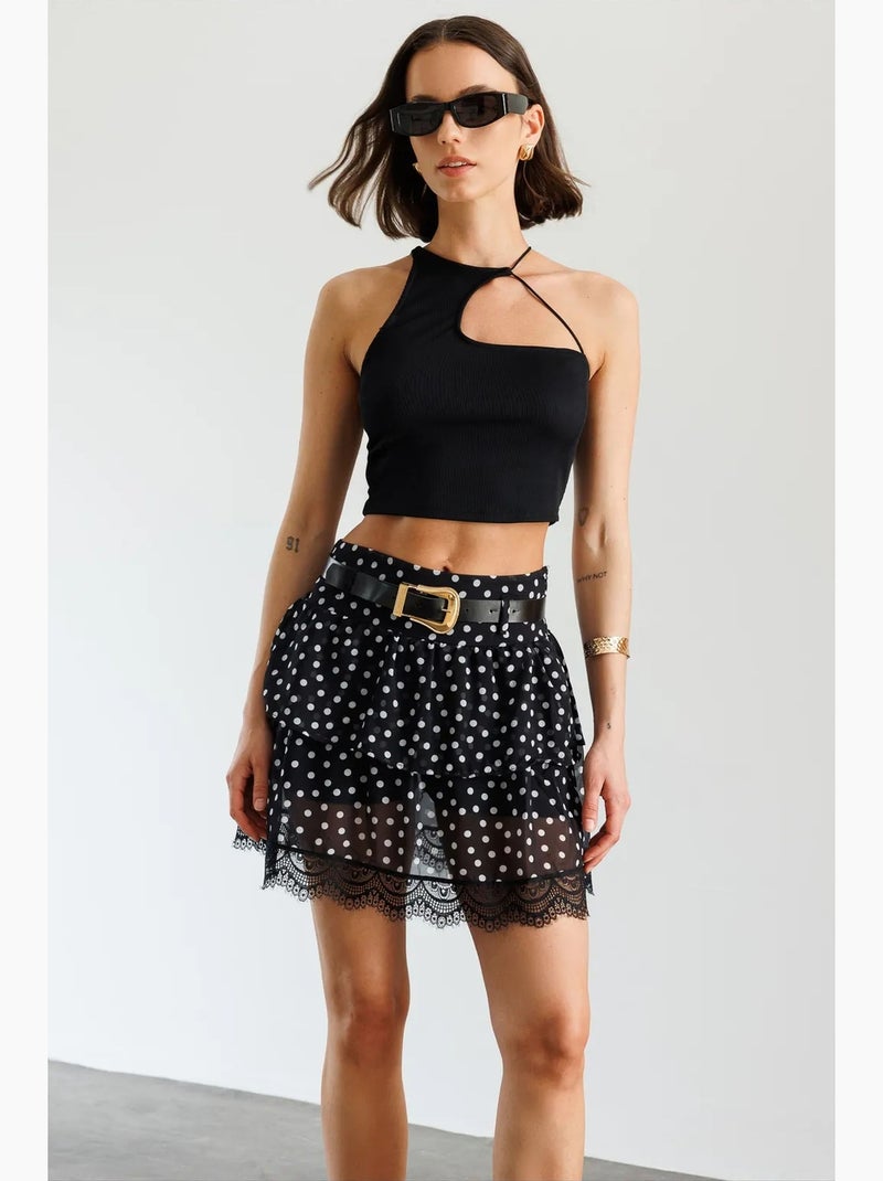 Jupe femme mixray Noir - Kiabi