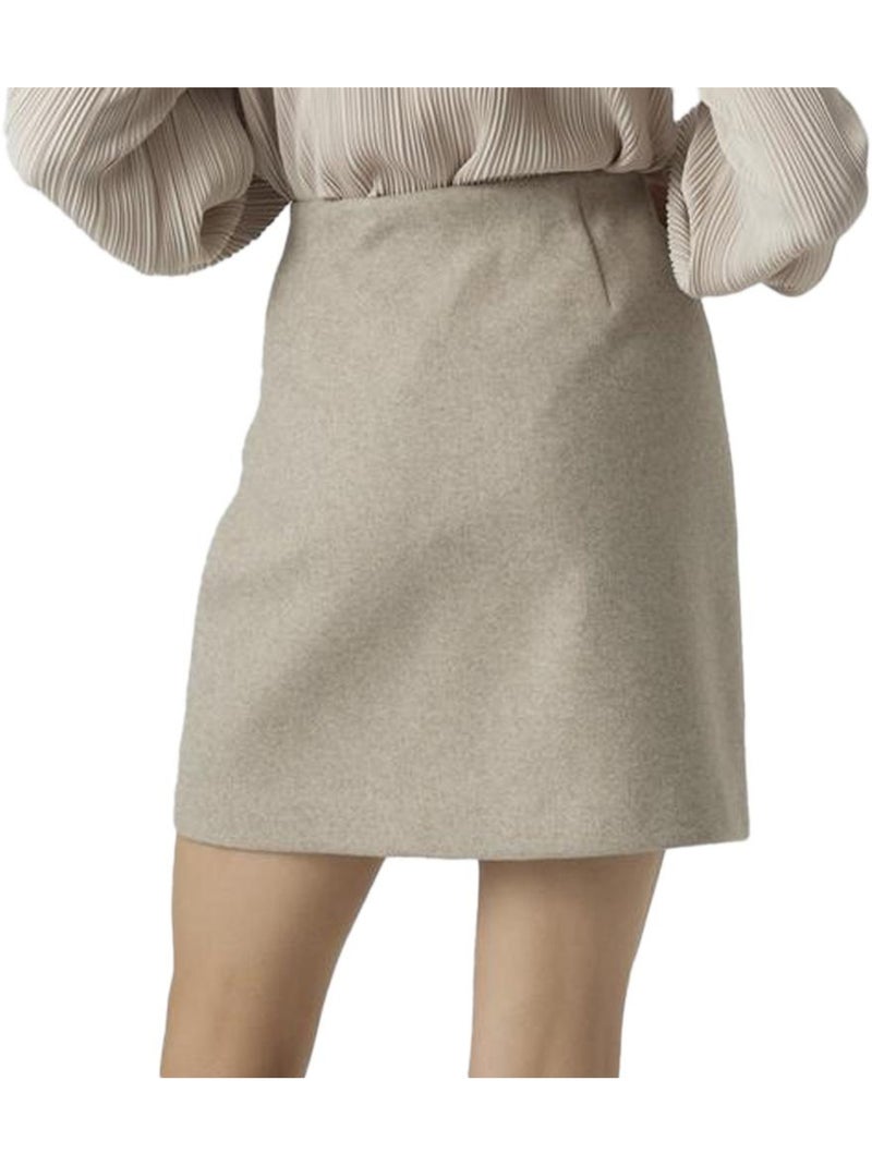 Jupe Femme Vero Moda Beige - Kiabi