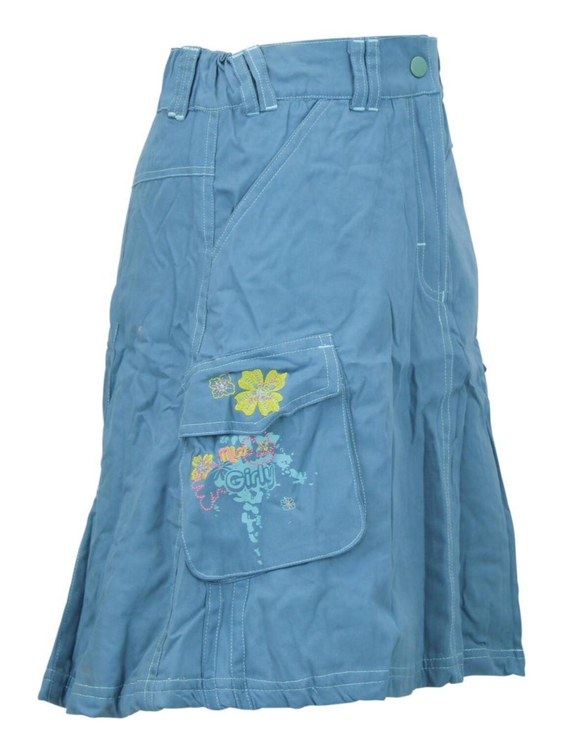 Jupe fille FRIMODINA - MISS GIRLY Bleu - Kiabi