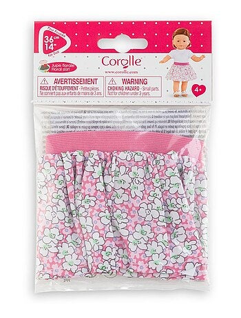 Jupe Florale pour poupée ma Corolle
