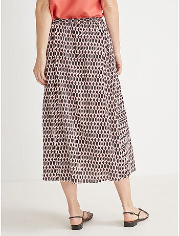 Jupe fluide à taille élastiquée - DAXON