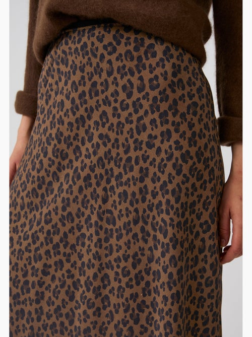 Jupe fluide imprimé animalier - damart - Kiabi Jupe fluide imprimé animalier - damart - Kiabi