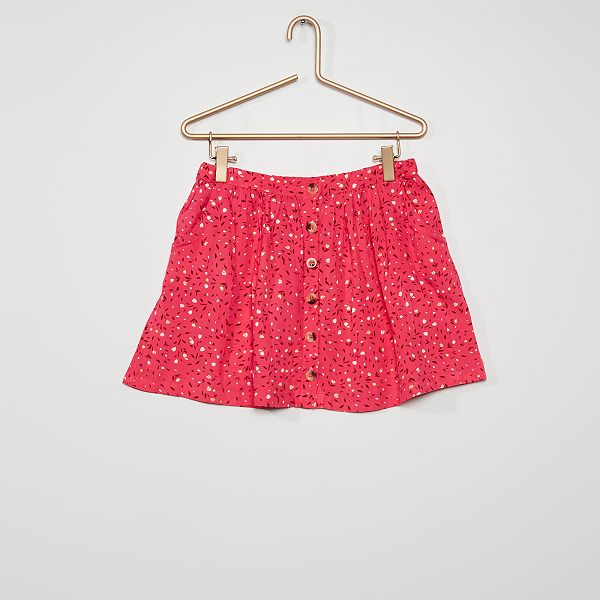 jupe fluide imprimée