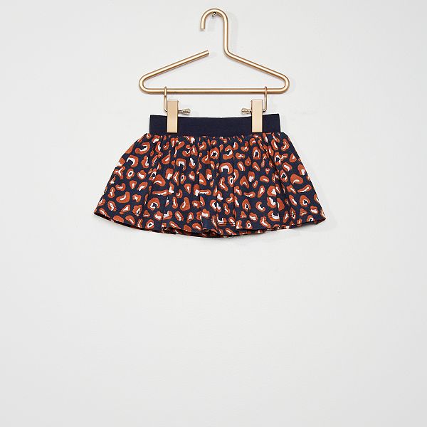 jupe leopard kiabi