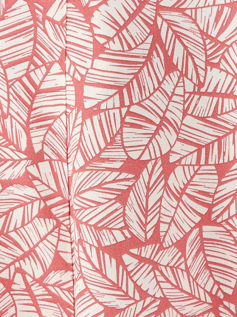 Jupe imprimée tissu fluide - Damart Rose - Kiabi