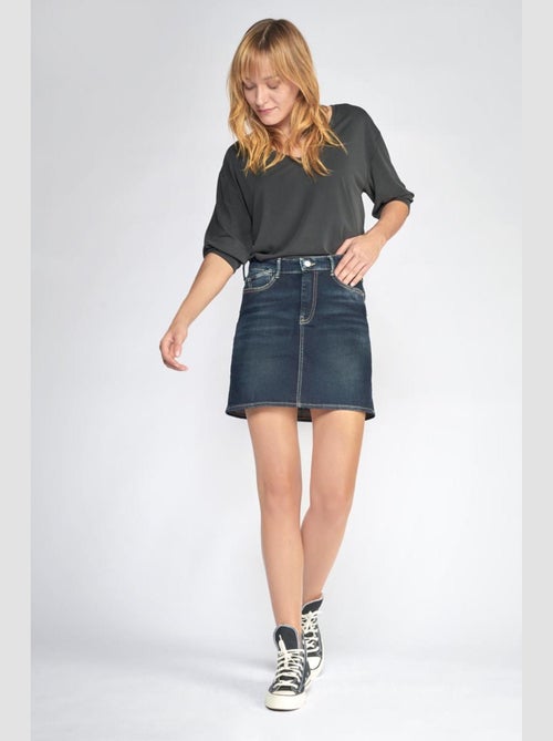 Jupe KERSON droite en jeans 'Le Temps Des Cerises' - Kiabi