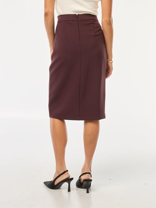 Jupe large taille haute - Kiabi