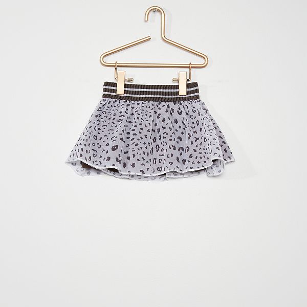 jupe leopard kiabi