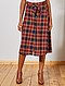     Jupe longue à carreaux vue 2

