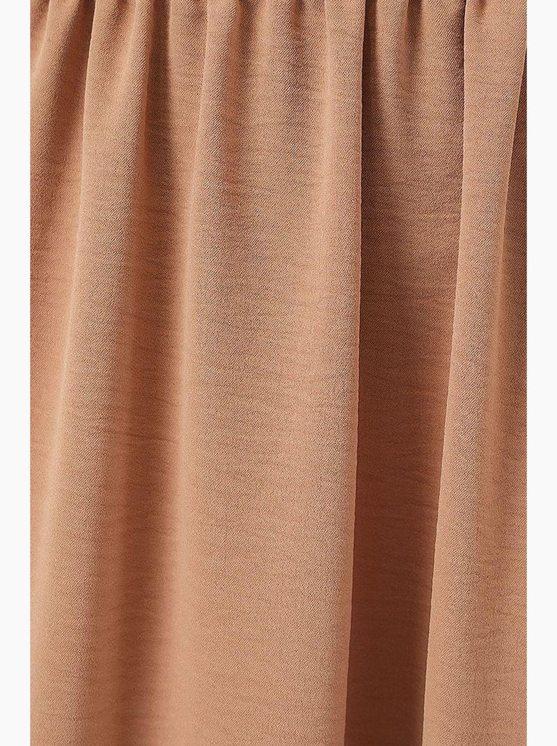 Jupe longue ayrobin 8050 bdart Camel - Kiabi